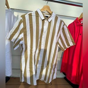 Brown stripe shirt